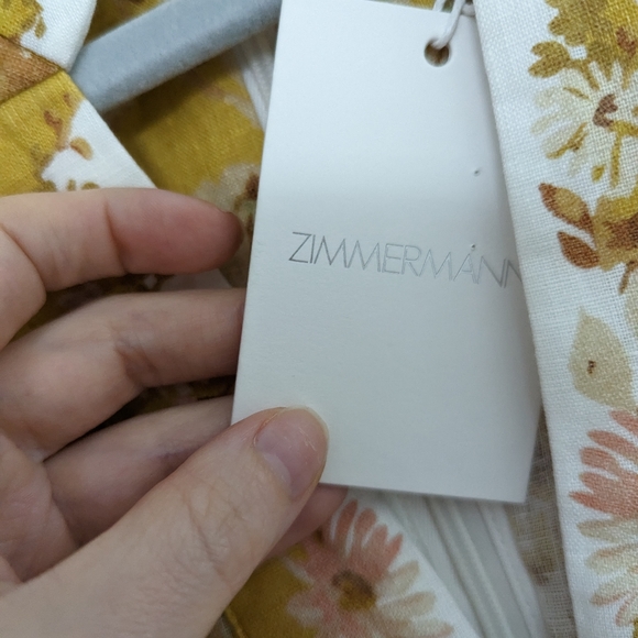 Zimmermann Pattie Linen Minidress - Picture 6 of 13